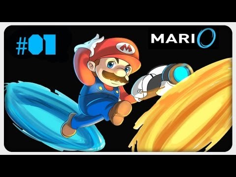 Let's Play: Mari0 | Folge #01 - Portal Mario (Think with Portals)