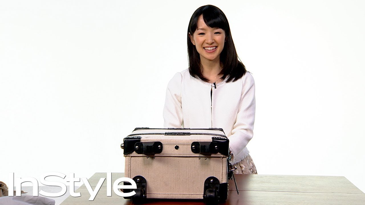 Marie Kondo Shows Us How To Pack A Suitcase