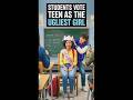 Students Voted Her The Ugliest Girl Then They Learned The Truth#EmotionalStory #LifeLessons #shorts