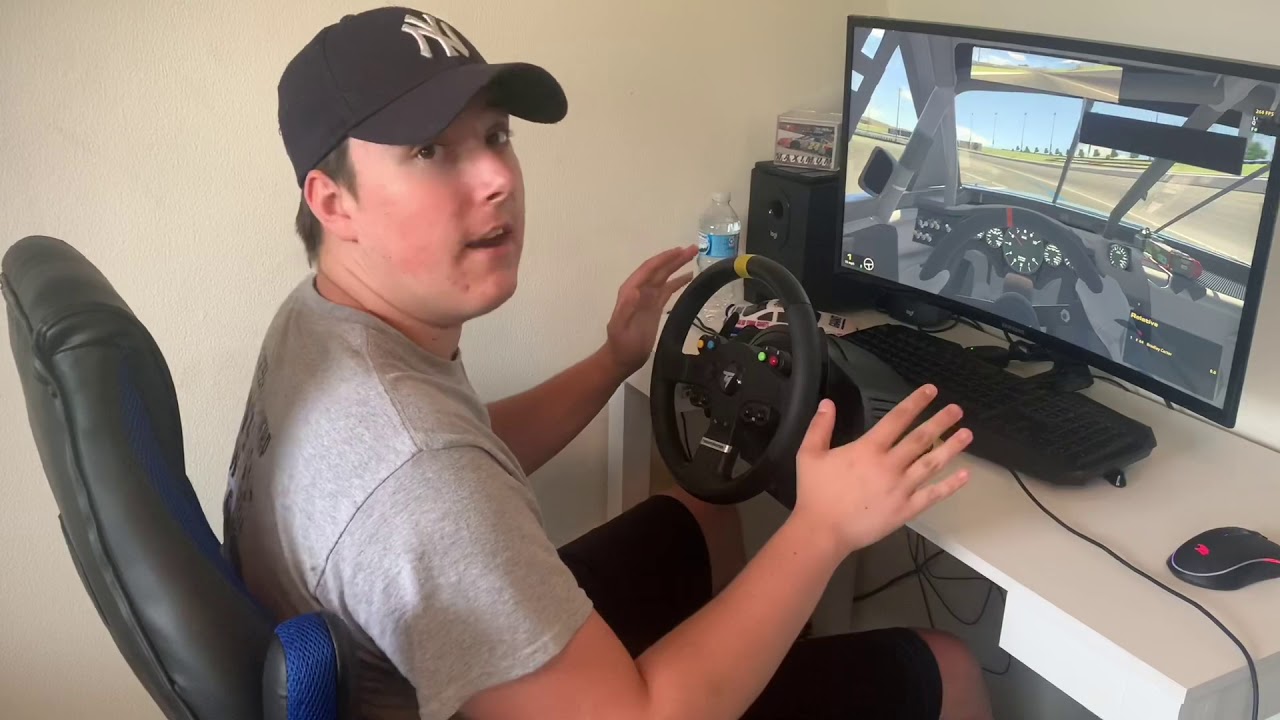 My first Gaming Racing setup, Thrustmaster TMX force feedback review