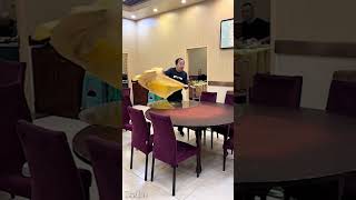 Epic Tablecloth Pulling Challenge Gone Right (or Wrong?) 😱