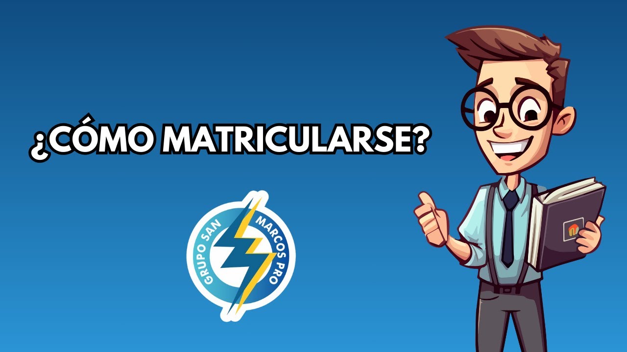 TUTORIAL COMO MATRICULARSE COMPUTADORA - YouTube
