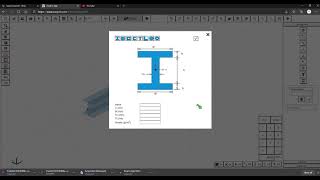 EasyCiv Tutorial (Free 3D Structural Analysis Engineering Software) screenshot 4