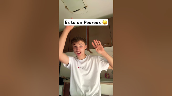 Es-tu un ￼Peureux 😧