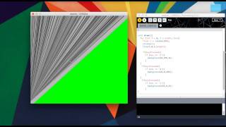 Generative art lines