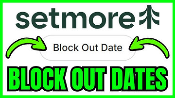 How To BLOCK OUT DATES On Setmore (QUICK & EASY) 2025