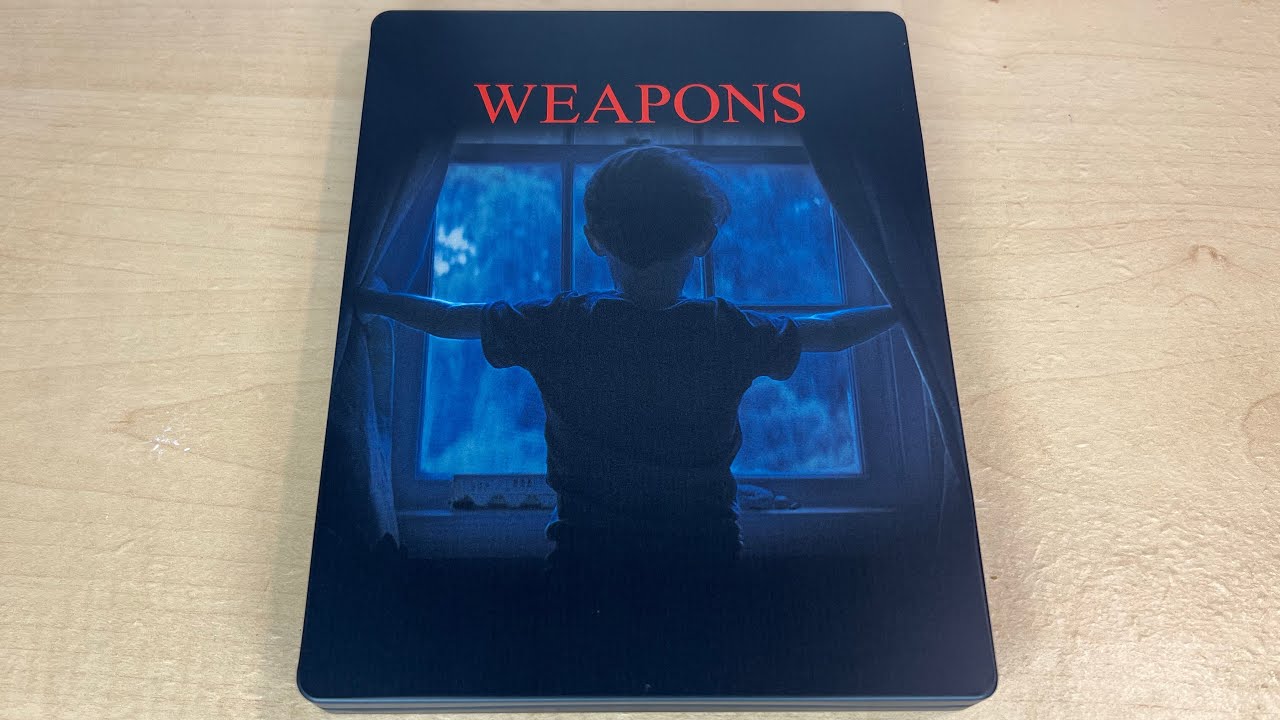 Weapons - 4K Ultra HD Blu-ray SteelBook Unboxing - YouTube