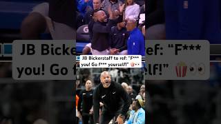 Famous Pistons coach JB Bickerstaff crashed out after what he thought was bad call 😅 #detroitpistons #nba Profile