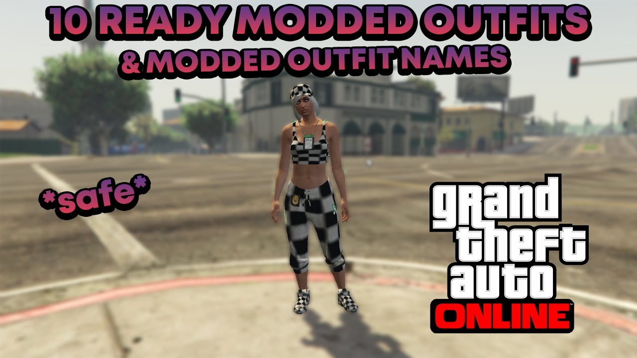 10 Ready Modded Outfits & Modded Outfit Names GTA Online YouTube