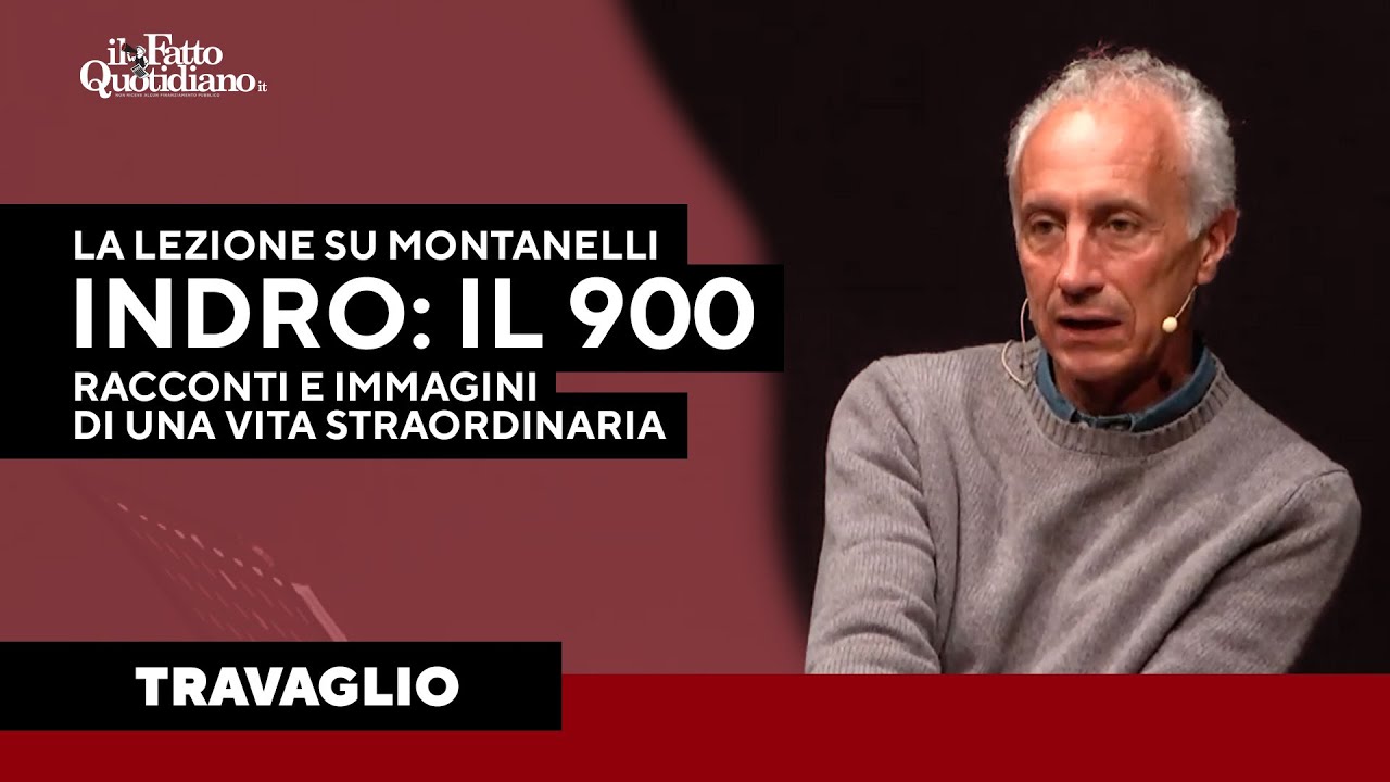 Marco Travaglio racconta Montanelli: 