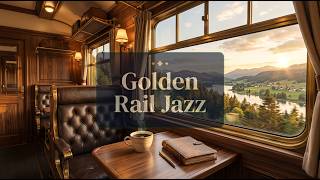 Golden Rail Jazz ☕ Relaxing Smooth Jazz for Studying, Reading & Cozy Train Journeys screenshot 5