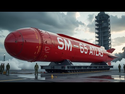 1958 SM-65 Atlas Missile – America’s First Powerful Giant Rocket 🇺🇸