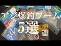アジング初心者必見!爆釣ワーム5選!