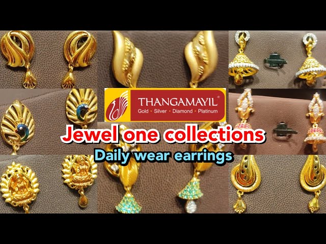 Buy Trendy Gold Design Plain Jhumkas Daily Wear 1 Gram Gold Jimiki for Women