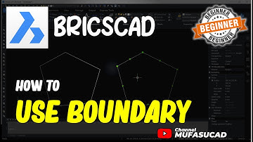 Bricscad How To Use Boundary Tool