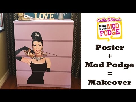 Diy Audrey Hepburn Dresser Youtube