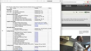 Human Computer Interaction Class, Lecture 02 of 27
