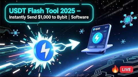 USDT Flash Tool 2025 – Instantly Send $1000 to Bybit | Software