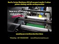 #packaging #paper high speed 4-colors Easy setting fully auto corrugated box printer slotter machine