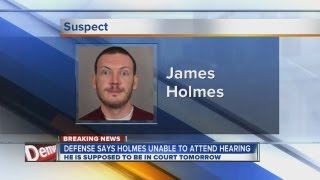 Accused theater shooter injures himself prior to hearing