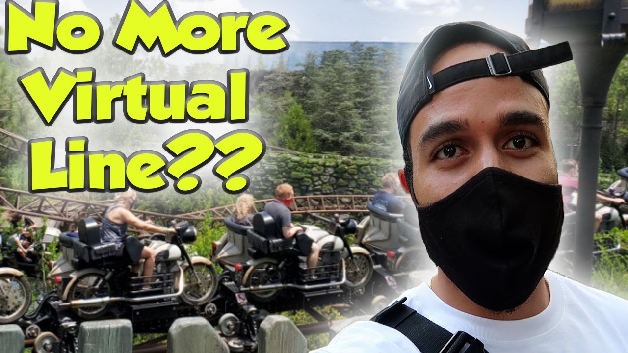 Does Hagrids Coaster No Longer Have A Virtual Line????? + VelociCoaster Update!