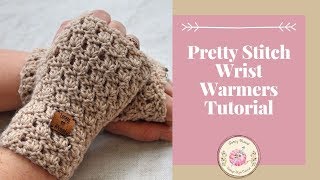 How To Crochet Fingerless Gloves Tutorial  Primrose Pattern