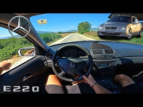 Mercedes-Benz E220 CDI W211 2003 (150HP) - POV Drive