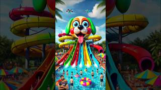 Evolution Of Cat Water Slide Dog Maiw Milky