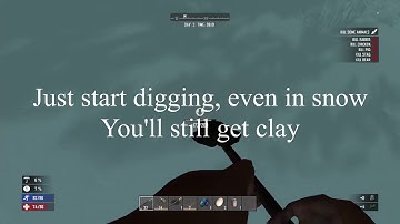 Where to find Clay - 7 Days to Die
