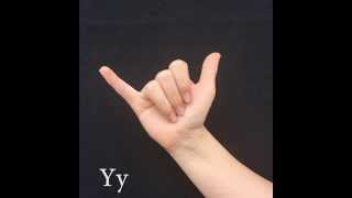 Sign Language Alphabet (ASL) with Jazzy ABC Song