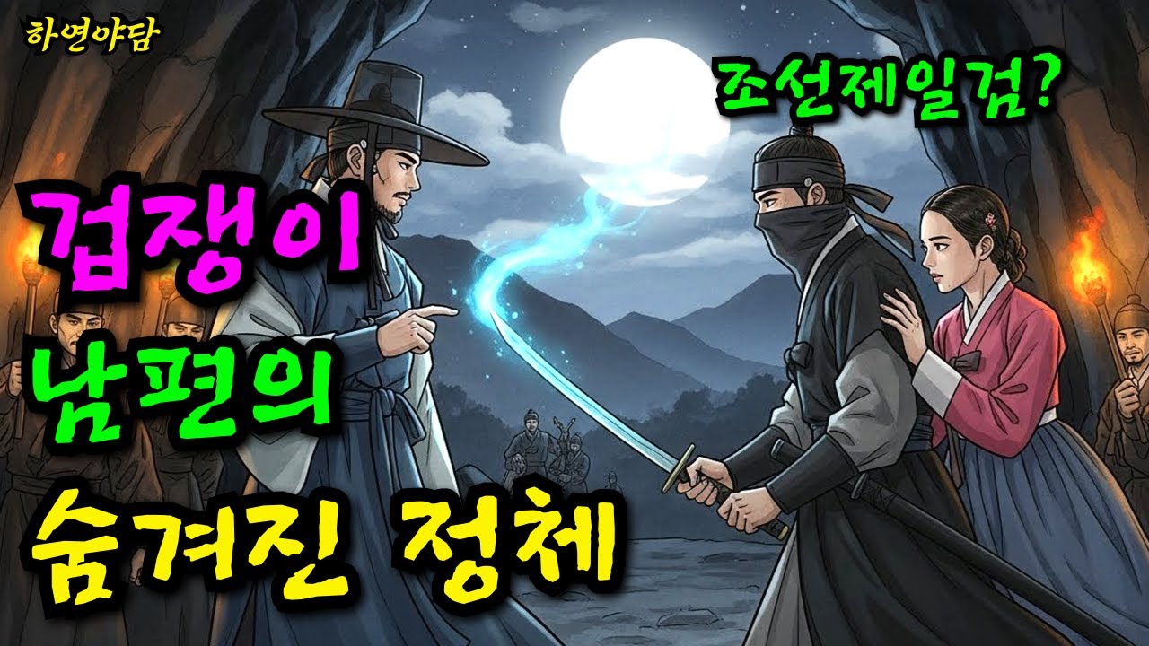 [13화] 겁쟁이 남편의 숨겨진 정체. 조선제일검 - 야담·민담·전설·설화·오디오북 | 하연야담
