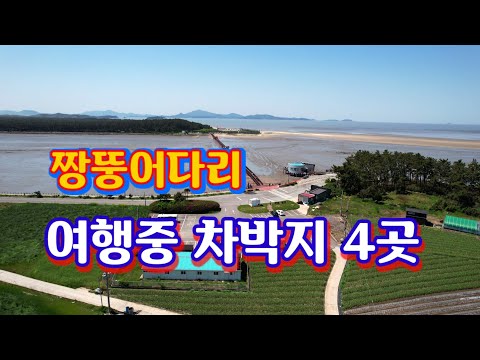 짱뚱어다리 차박지 4곳, 1004섬 증도 여행 중 차박지를 소개합니다