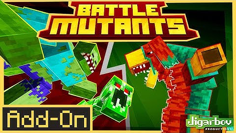 Battle Mutants Add-On Minecraft - MEGA MUTANT MAYHEM