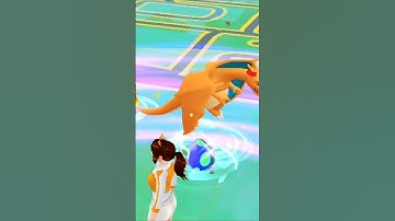 Literally! I ignore Charizard for this shiny Pokémon #shorts #charizard #evolved #ultragoo #shiny