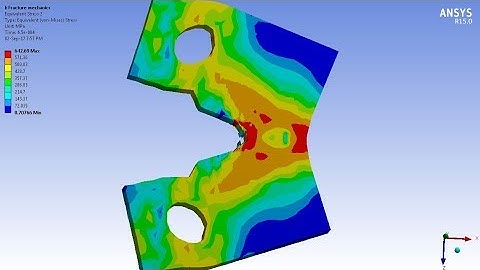 ANSYS WB Explicit Dynamics FEA - Fracture mechanics of the extension of a probe made of STEEL 1006