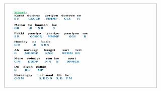 Notation:
http://www.harmoniumguru.in/dil-diyan-gallan-harmonium-notes/ website:
http://www.harmoniumguru.in/ to join one skype classes email:
harmoni...