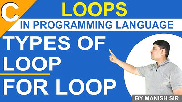 Loops in C Programming | Types of Loop in C | For Loop in C Language | C Programming Tutorials