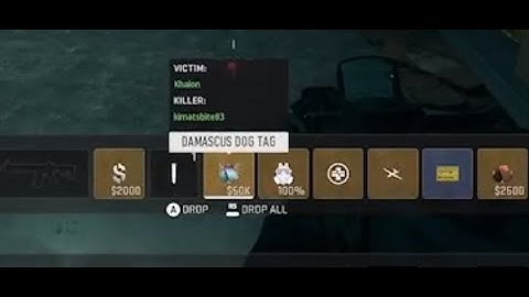 My First Ever 50K DAMASCUS DOG TAG in DMZ Rare Loot | Live Gameplay