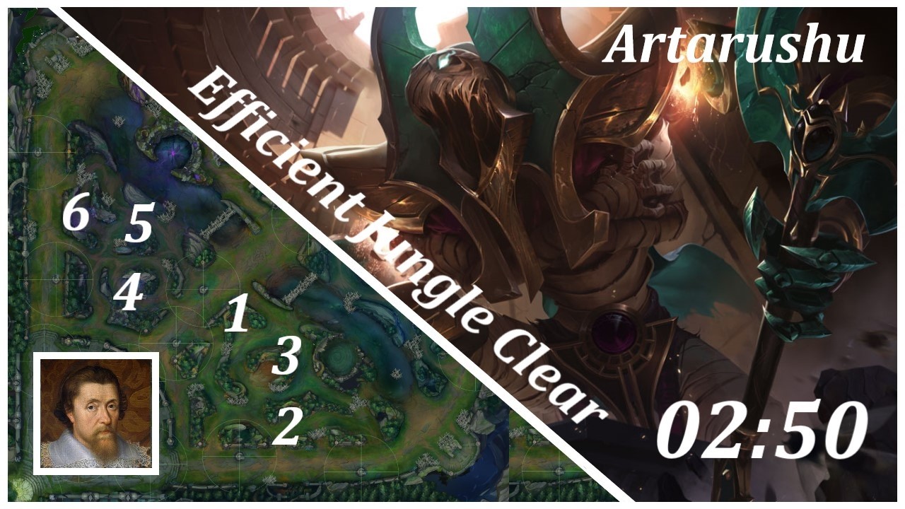 How to: Efficient Jungle Clear - Fiddlesticks | 02:50!