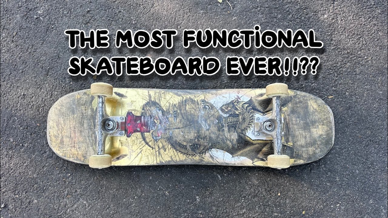 The Most Functional Board Ever!? - Andy Anderson Hydrant Deck Review