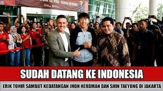 Download lagu A GREAT WELCOME~ERIK TOHIR IS MOVED BY THE ARRIVAL OF JHON HERDMAN AND SHIN TAEYONG IN INDONESIA