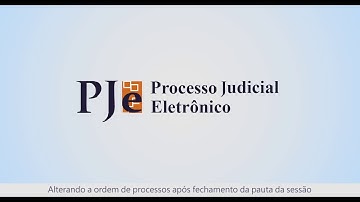 Vídeo 13.1 - Alterando a ordem de processo
