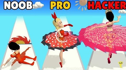 Battle Ballet Noob vs. Pro vs. Hacker vs. God - All Level Android, ios Gameplay #44