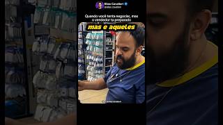 tentando negociar com vendedor preparado😂