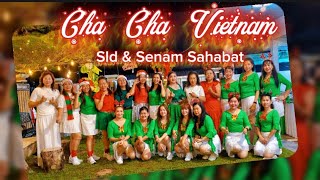 Cha cha Vietnam||Line Dance||Sld\u0026Senam Sahabat || 20 Des2025||Choreo: HeruTian(INA) -  October 2025 