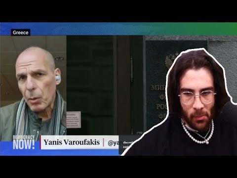 Thumbnail for HasanAbi REACTS to Yanis Varoufakis Explains EU''s Position in Russian Invasion of Ukraine