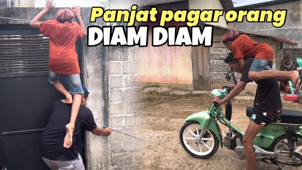 Kelakuan.. !! Mancing di kolam orang diam diam