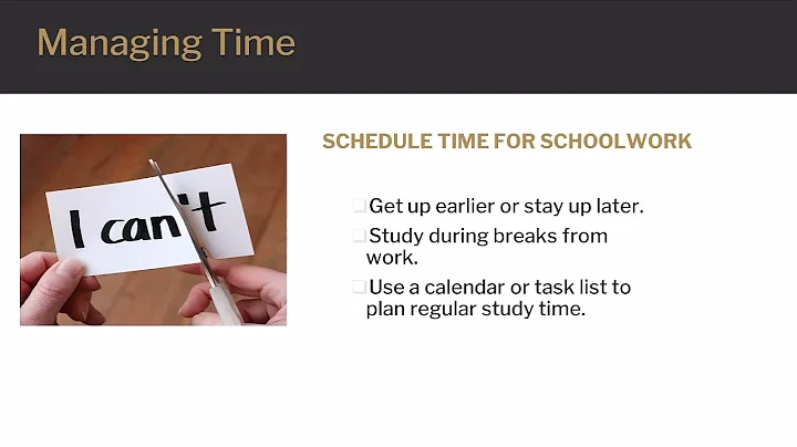 Time Management for College Students