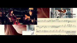 Video thumbnail of "Today - Willamette Stone - Partitura Cello/Violino"