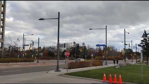 Fully Actuated Traffic Signalized Intersection Timelapse (South Town Centre Blvd & Cedarland Dr)